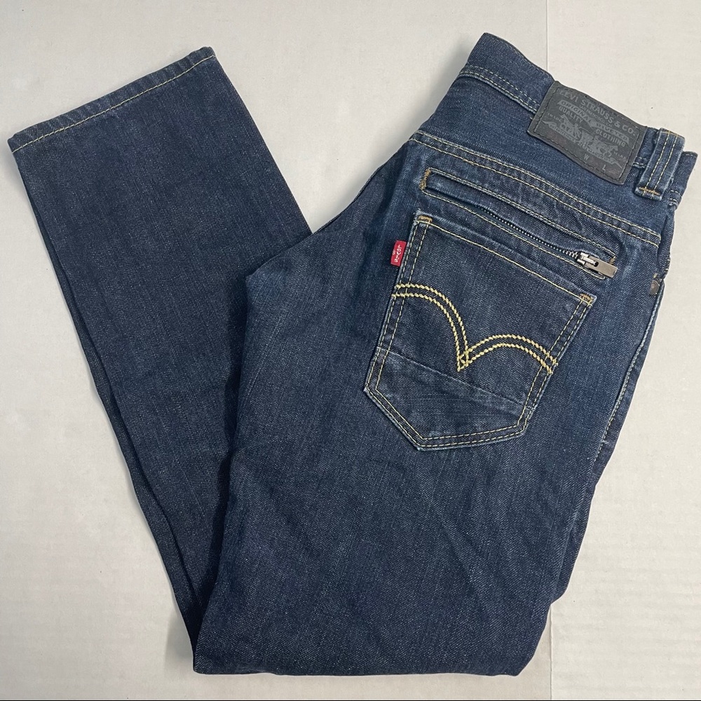 Dark wash Levi’s denim jeans pants 511 30x30 women